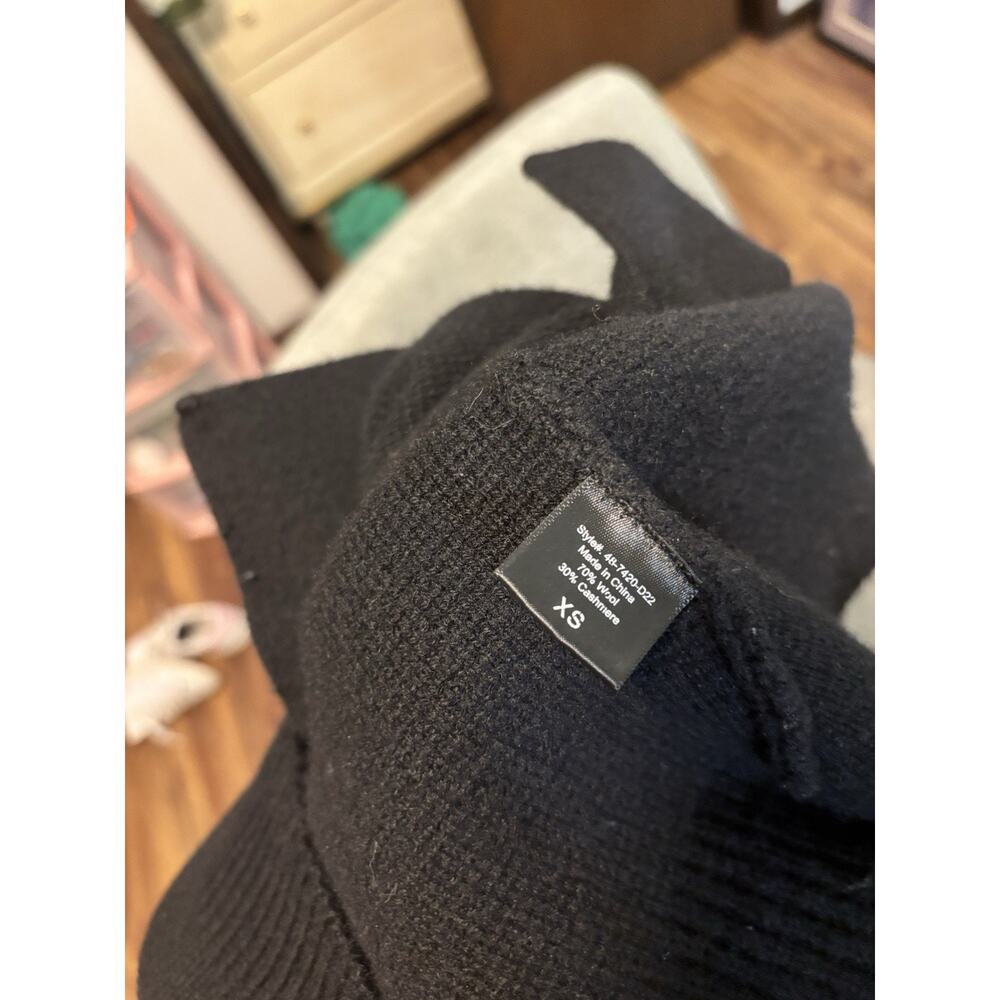 JENNI KAYNE Cooper Cardigan Sweater Black XS - Picture 9 of 9